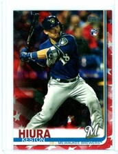 2019 Topps Update Independence Day Keston Huira Rookie Card RC 22/76 SP SSP
