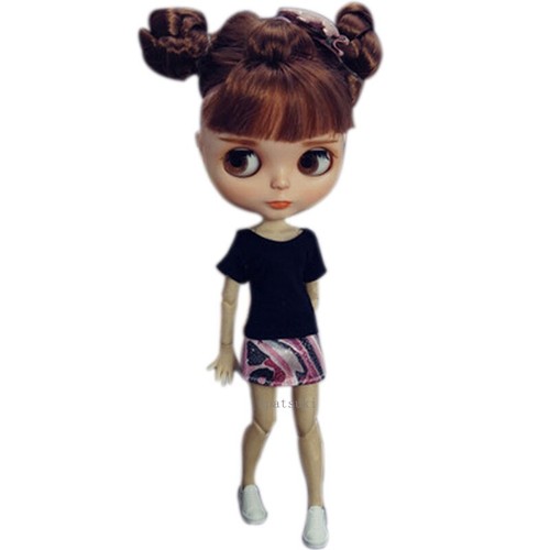 Moda Muñeca Juego de Ropa Para Muñeca Blyth Trajes Prenda para el torso sin mangas Abrigo Falda Pantalones de Vestir - Imagen 24 de 51