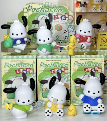 Miniso Sanrio Characters Pochacco School Day Series Case 6pcs