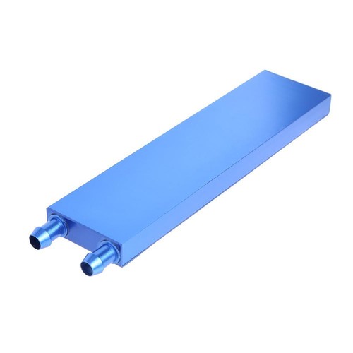 160x40x12mm Aluminium CPU Graphics Card Hard Disk Water Cooling Waterblock - Afbeelding 6 van 8
