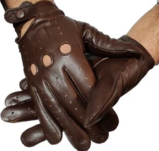 gloves genuine driving gloves sheepskin leather soft perfect fit best quality,