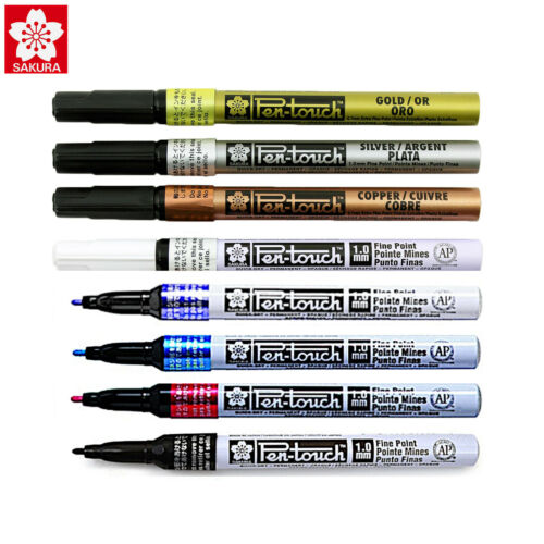 Sakura Pen-Touch Fine 1.0mm Permanent Marker | Pentouch Markers Arts Craft Bulk - Picture 1 of 18
