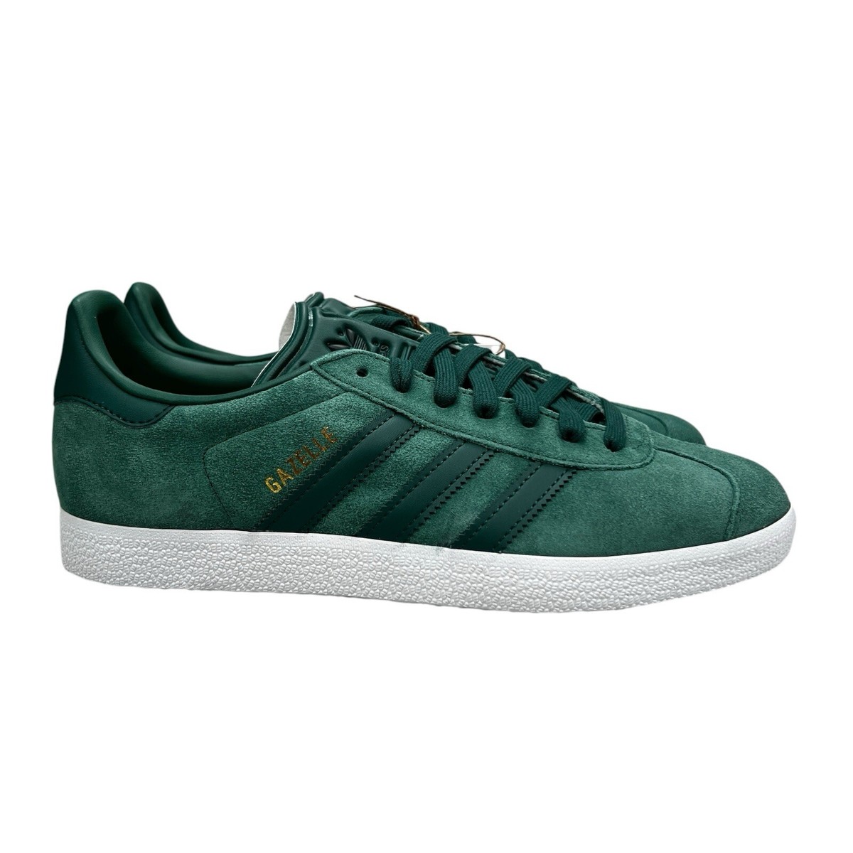adidas gazelle silver green womens Gazelle Indoor Sneakers in green Suede and fabric – Deliberti main image 0