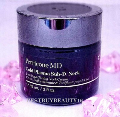 Perricone MD COLD PLASMA SUB-D FIRMING  NECK  CREAM  2 oz  SIZE! SEALED! 