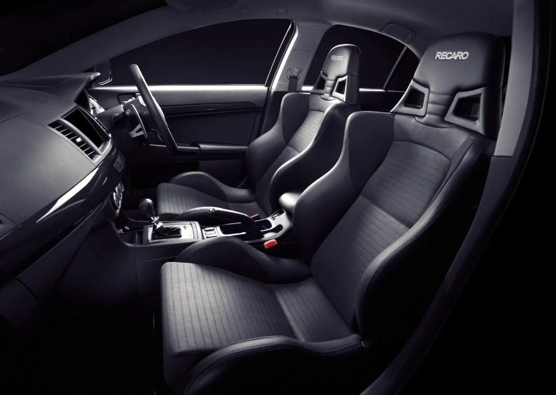 Tailored Front Protective RECARO Seat Cover Mitsubishi Evo Evolution X 10 RS