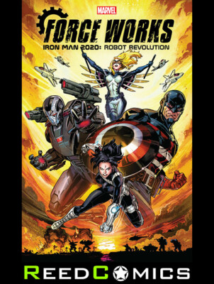 IRON MAN 2020 ROBOT REVOLUTION FORCE WORKS GRAPHIC NOVEL (168 Pages) Paperback