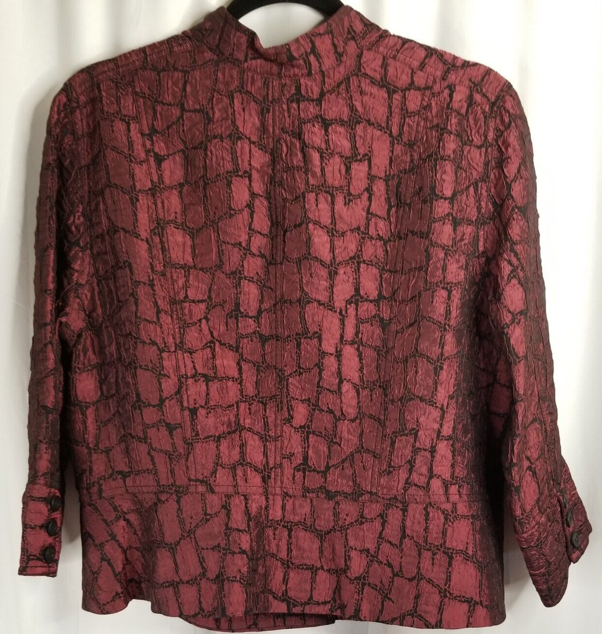 Women's Petite Jacket Ruby Rd. Buttons Pockets Li… - image 2