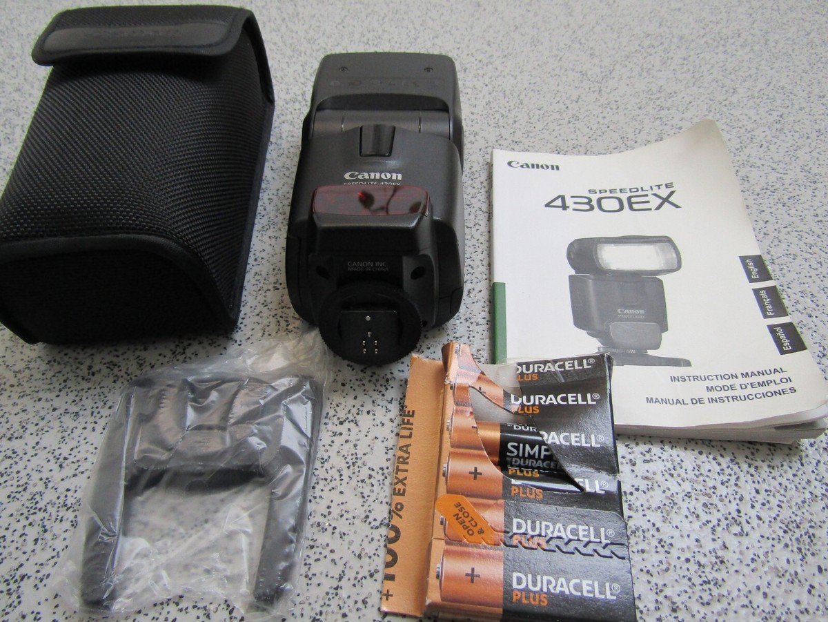 Canon Speedlite 430EX Shoe Mount Flash- For Canon EOS Digital