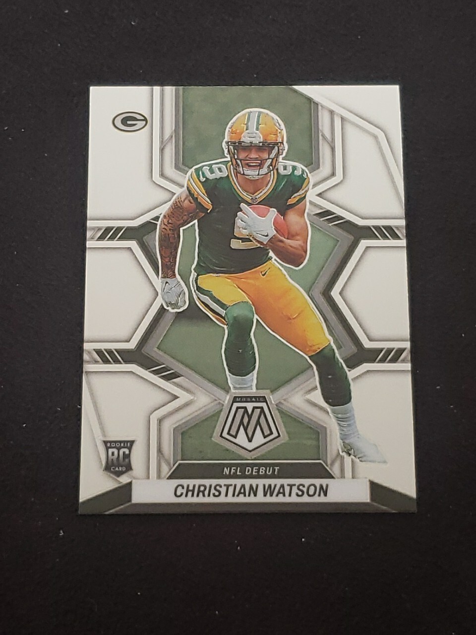 🏈2022 Panini Mosaic NFL Debut #281 Christian Watson Rookie Card RC🏈A