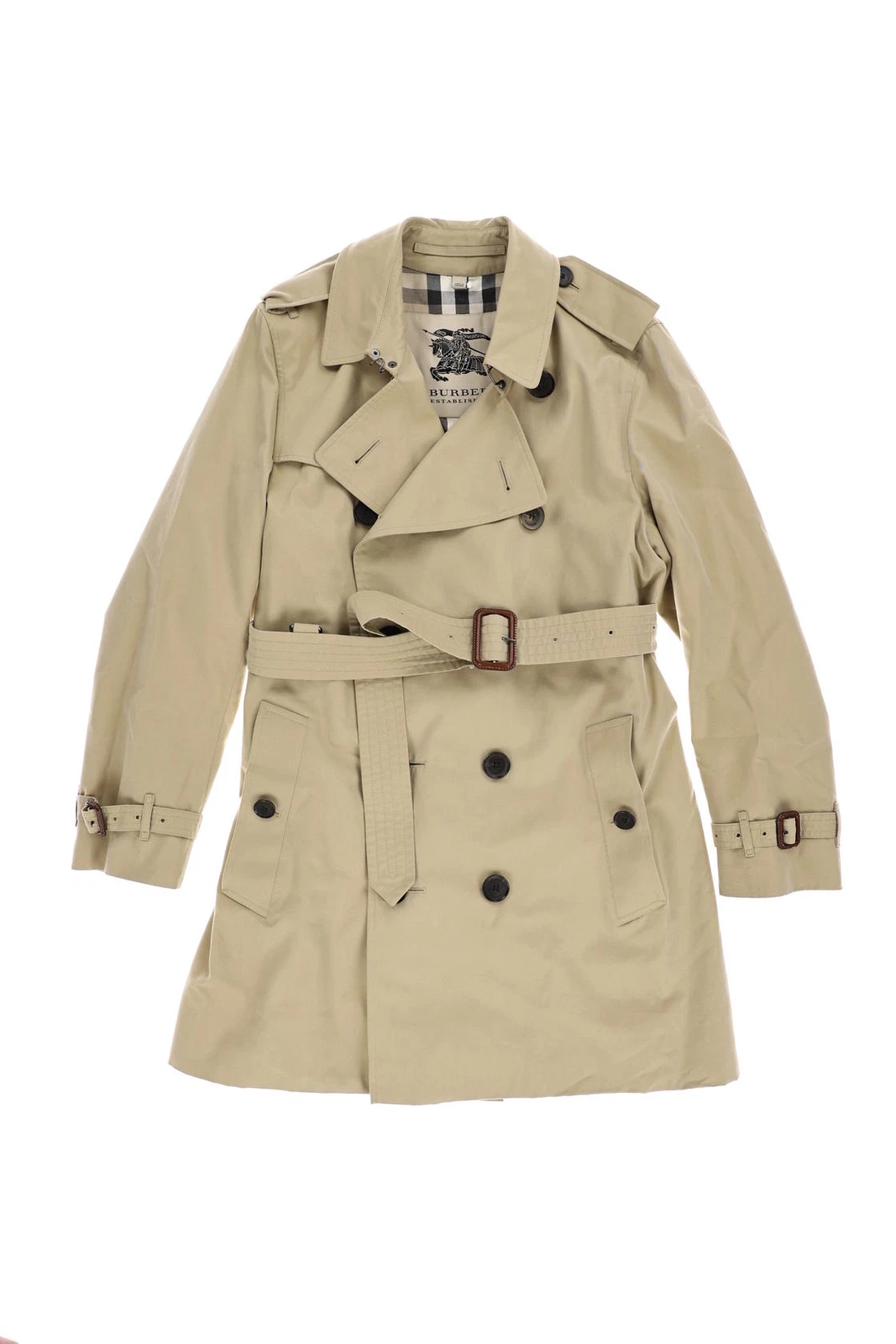 Trench cappotto donna Burberry Kensington Heritage 271846 taglia 46
