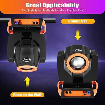7R Sharpy 230W Zoom Moving Head Beam Light 8+16Prism Strobe DJ Stage Party Light