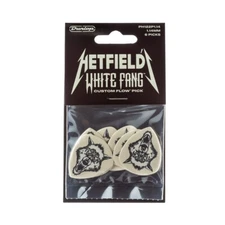 NEW James Hetfield White Fang Custom Flow Picks (6), 1.14mm, PH122P1.14