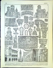  Antique Press Engraving - ROMAN Art