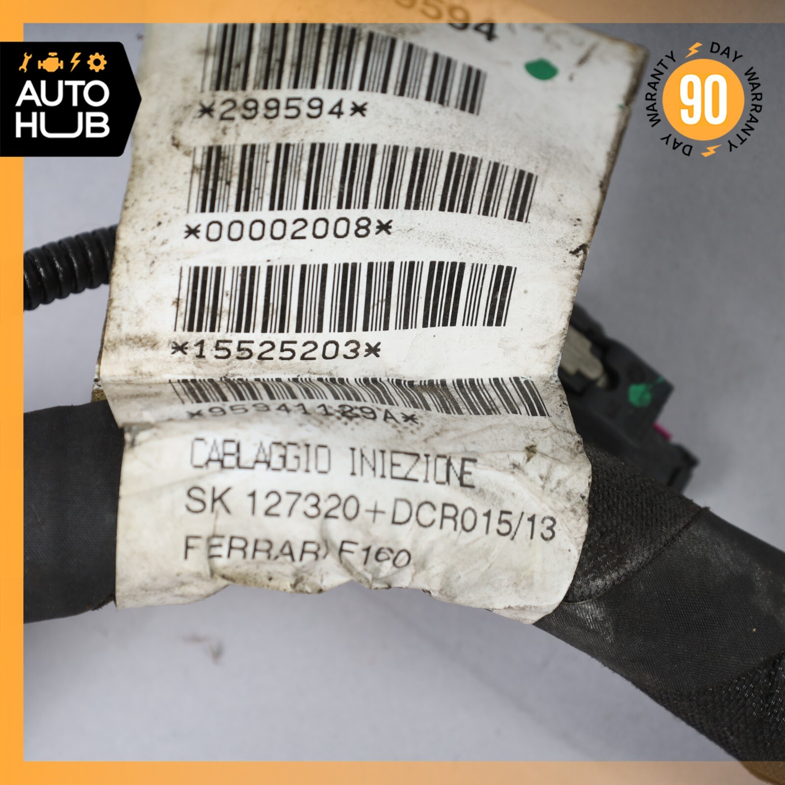 14-15 Maserati Quattroporte M156 3.0L Engine Motor Wire Wiring Harness OEM