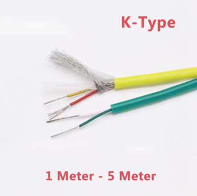 K-Typ Silikon Ausgleichsdraht Kabel Flexible Schleppkette Thermoelement Draht