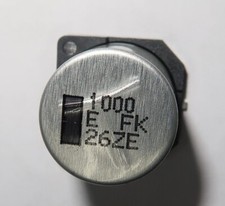 Panasonic EEVFK1E102Q Fixed Aluminum Electrolyyic Capacitor Lot of 10 NEW