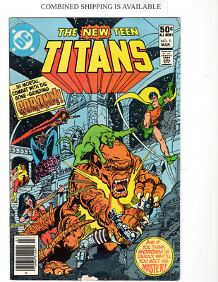 DC Comics New Teen Titans Vol.1 #5 FINE Newsstand 1st Trigon