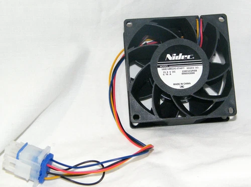 GE Appliances Refrigerator Evaporator Fan Motor WR60X26866, WR60X26033