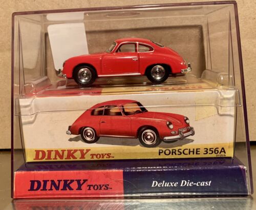 NEW Dinky Toys Porsche 356A Deluxe Die Cast Red DY25/b 2006 - Afbeelding 1 van 4
