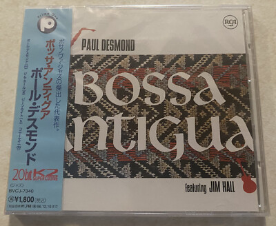 Bossa Antigua Paul Desmond Jim Hall 20Bit K2 Japan CD Audiophile NEW SEALED RCA
