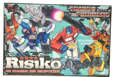 Risiko Transformers   Winning Moves Brettspiel Invasion der Decepticons 2007