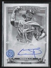 Chris Paddack 2020 Topps Gypsy Queen Black & White Auto /50 #GQA-CP San Diego