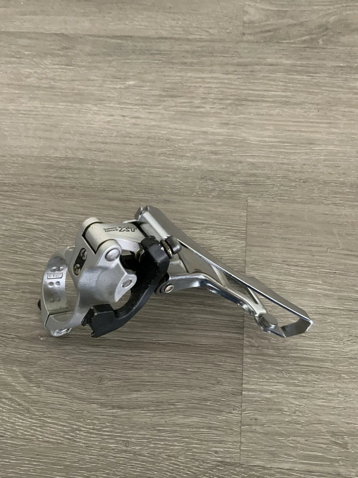 SHIMANO XT FRONT DERAILLEUR TRIPLE CLAMP-ON 34.9 MM MODEL M761 6, 7, OR 8 SPEED - Image 3 of 4