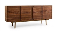 Sideboard Braun Holz Modern Elegant Wohnzimmer Komfortabel