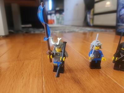 LEGO Ninja Knights 4805 Set 5 Minifigure Shogun Samurai Battle