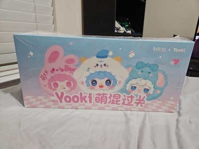 YOOKI V1 First Generation Cute Mix Pass Plush Series Blind Box Case Set