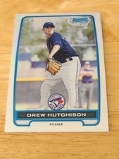 2012 Bowman Chrome Prospects Refractor /500 Drew Hutchison #BCP103 $$$