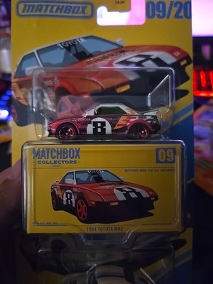 2026 Matchbox Collectors 1984 Toyota MR2 1:64 Red White Black Diecast True Grip