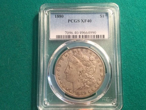 1880-P $1 Morgan Silver Dollar PCGS XF 40