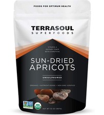 Organic Apricots, 2 Lbs, Unsulphured, No-Added Sugar, Sweet and Tangy Delight...