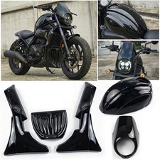 SET VERKLEIDUNG MOTORSCHUTZ SCHEINWERFER TANKABDECKUNG FÜR HONDA REBEL CMX...