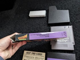 Treasure Master - Nintendo NES - CIB Complete in Box w/Sweepstakes Card & Tested