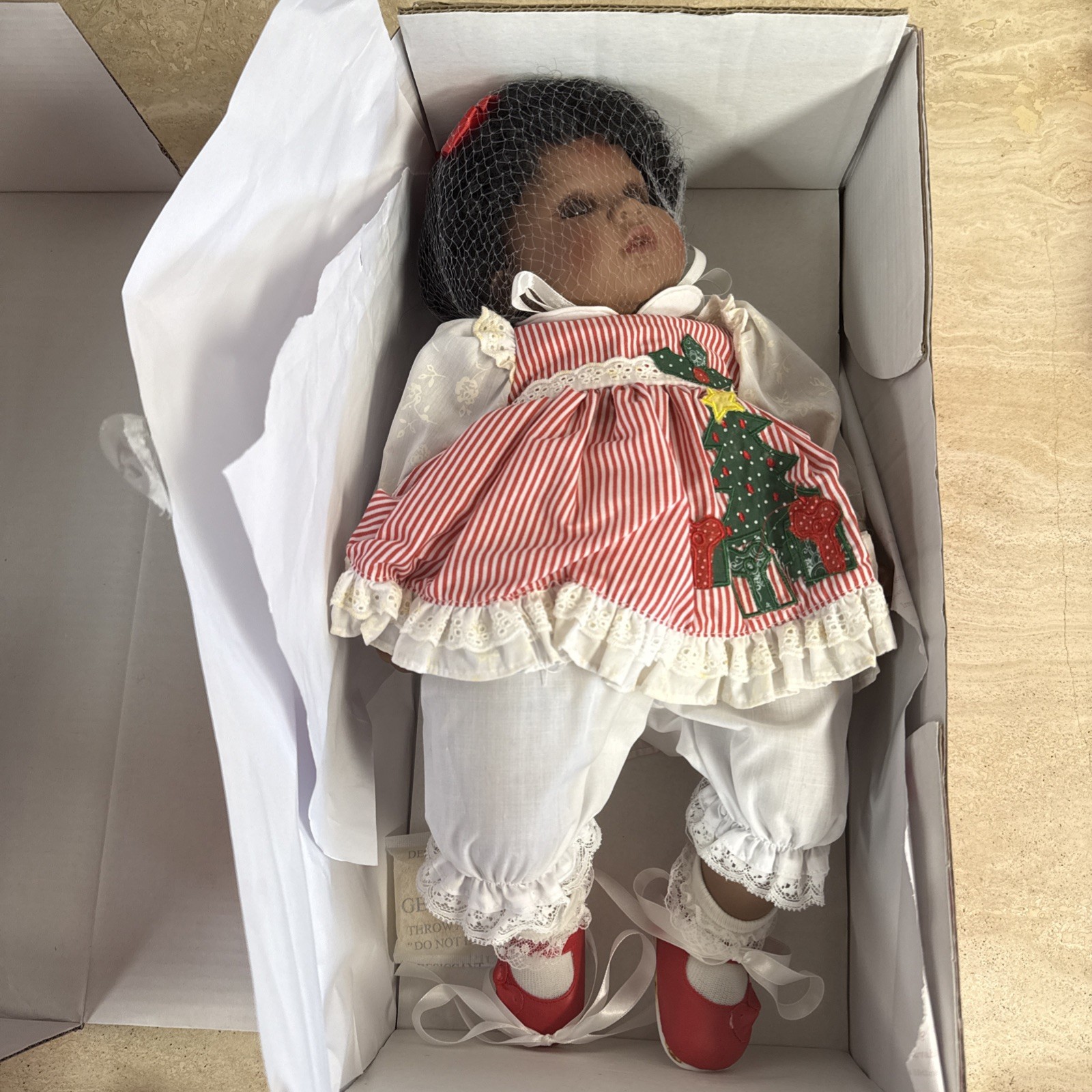 Adora Christmas Doll Vintage Holiday 16inch W/ Accessories