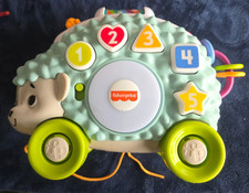 Fisher Price Linkimals Happy Shapes Hedgehog, Educational Baby Toy With Musical