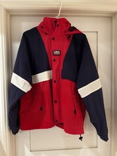 Nike Men s Hooded Colorblock USA Windbreaker Jacket Size M Red Navy White