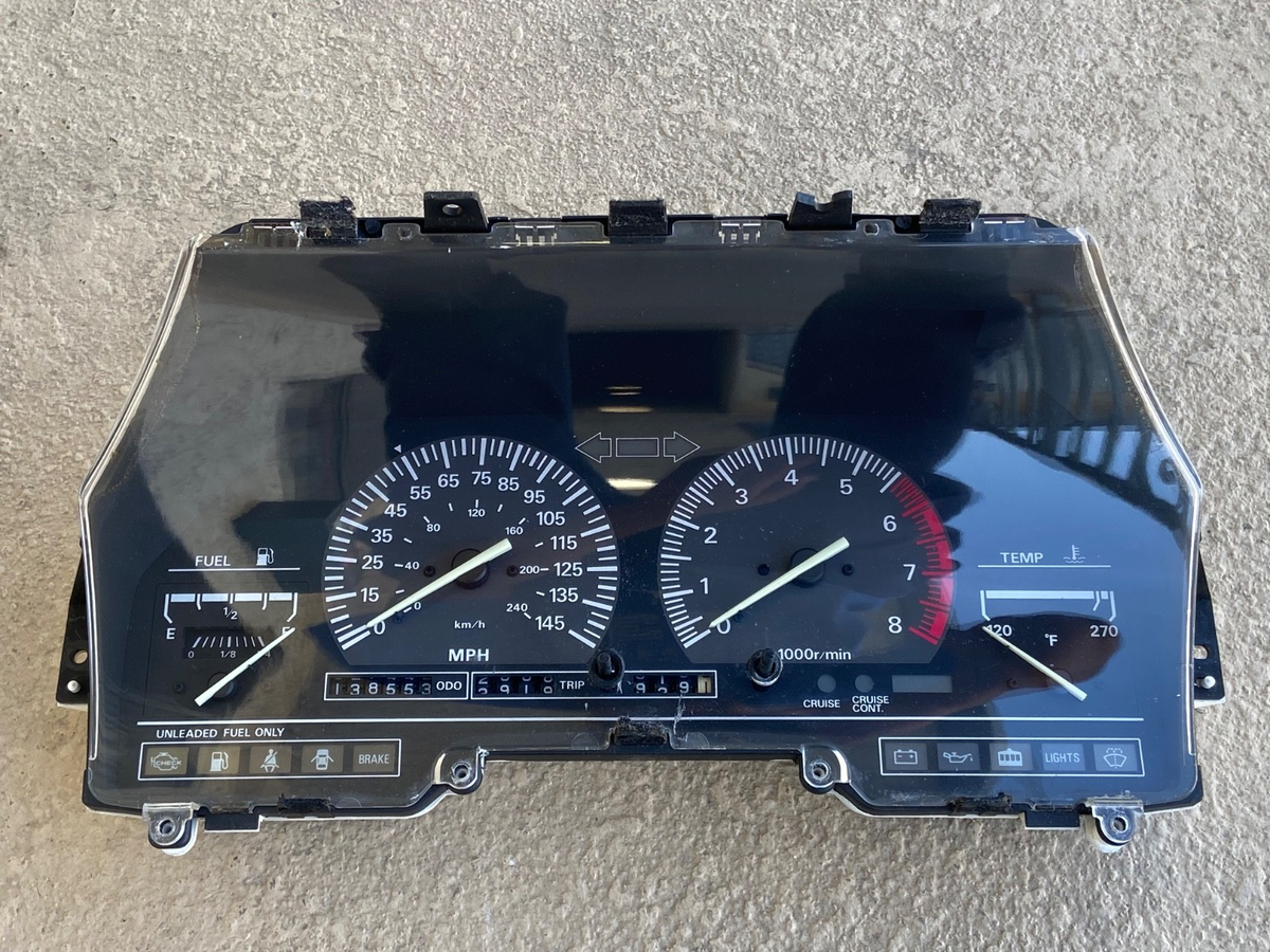 1984-1988 Nissan 300ZX KPH Instrument Cluster Speedo Gauge Z31