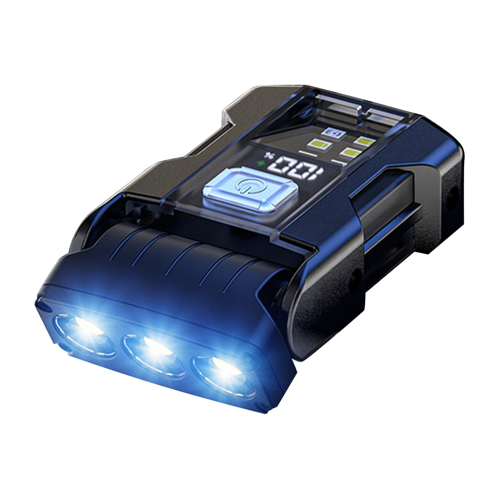 WarStar  Keychain Flashlight Super Bright Torch Rechargeable EDC LED&COB Light