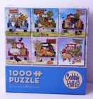Cobble Hill 1000 Piece Jigsaw Puzzle Farmer's Market Trucks 27" X 20" Sealed — photo 1