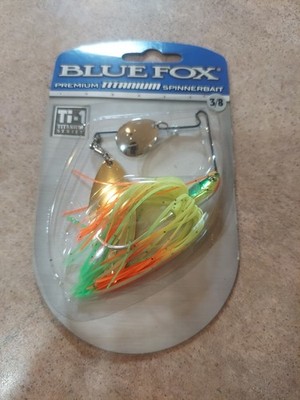 * BLUE FOX * PREMIUM TI-1 SPINNER BAIT * 3/8 OZ 'HT TIP CHRT' BFT38CW18NG