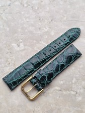 TISSOT Crocodile Leather Watch Strap 18mm Croco Leather Watch Strap