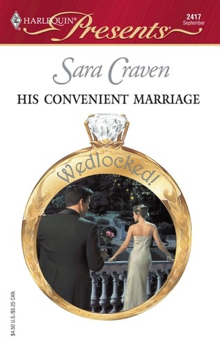 His Convenient Marriage: Wedlocked ! by Craven, Sara, Good Book
