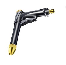 Portable Automobile High Pressure Car Wash Water Gun Alloy Nozzle Bold Long Rod