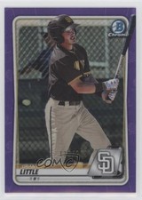 2020 Bowman Chrome Prospects Purple Refractor 130/250 Grant Little #BCP-133 g2u