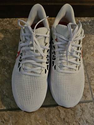 Nike Air Zoom Pegasus 39  White Leopard  Gum Women s Shoes Size 10