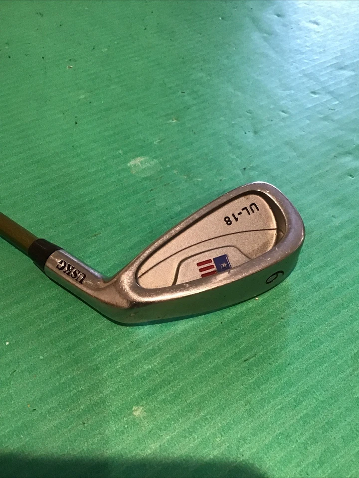 USKG UL-18 6 Iron RH w/ Kid Power 57-39 Graphite Youth Kids 34" Golf Club - Image 2 of 4