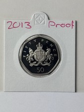 2013 Proof Christopher Ironside 50p Coin Brilliant Uncirculated Scarce 50 Pence